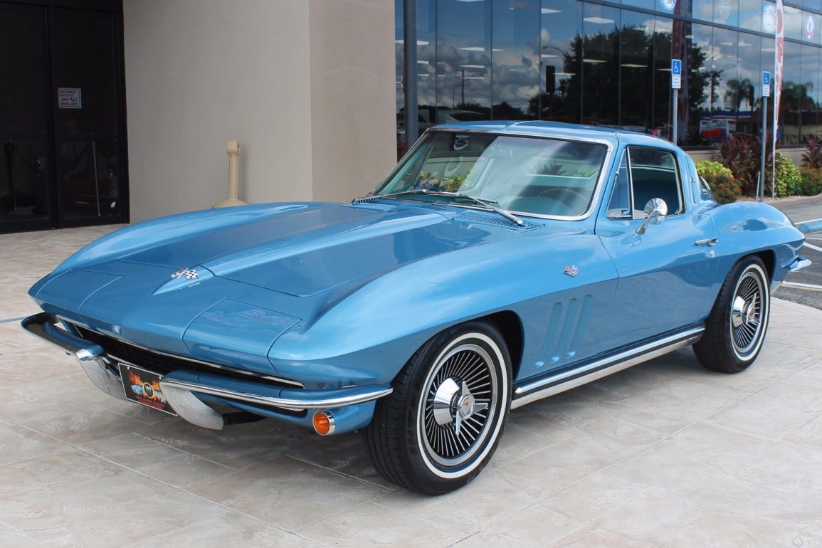 Nassau Blue 1965 Chevrolet Corvette