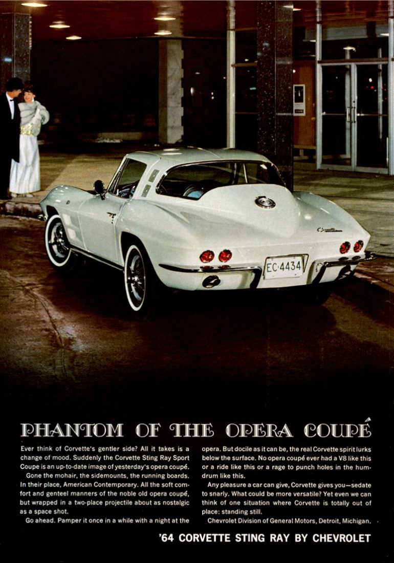 1964 Corvette Advertisements And Posters