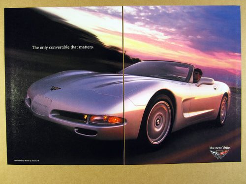 1998 Corvette Advertisements & Posters