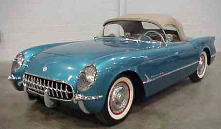 54 convertible light blue