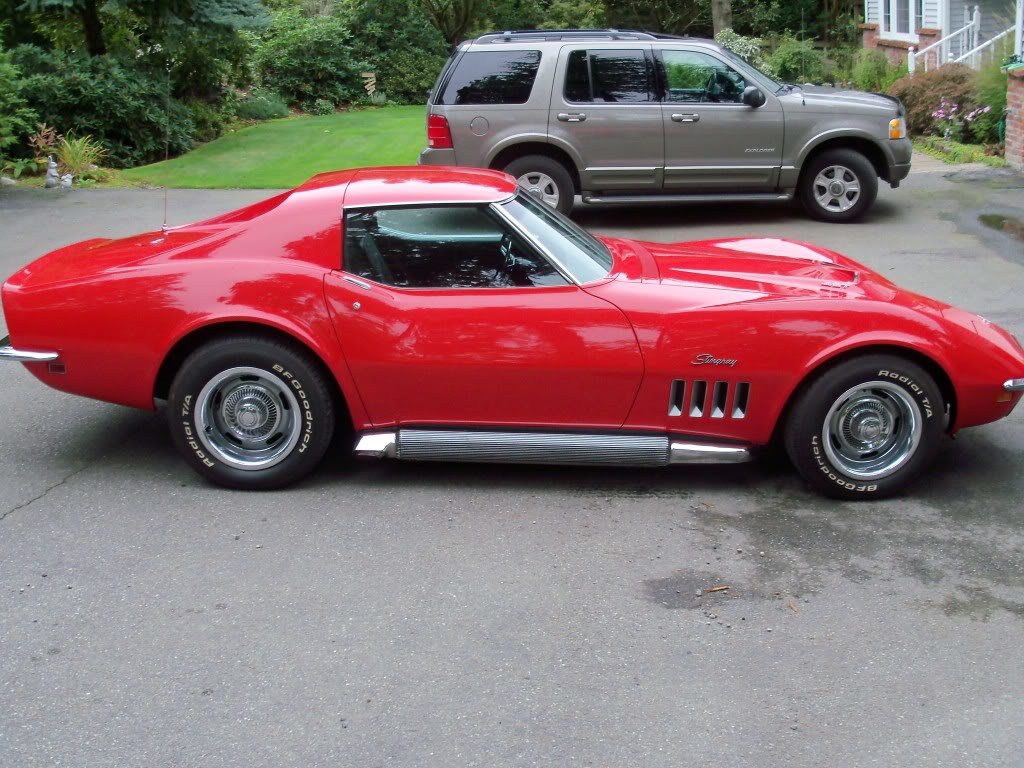 1969 corvette stingray t top