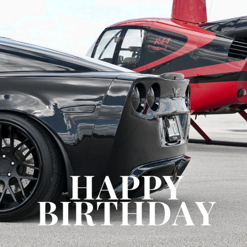 Happy Birthday Corvette Memes & Images - Free to Download