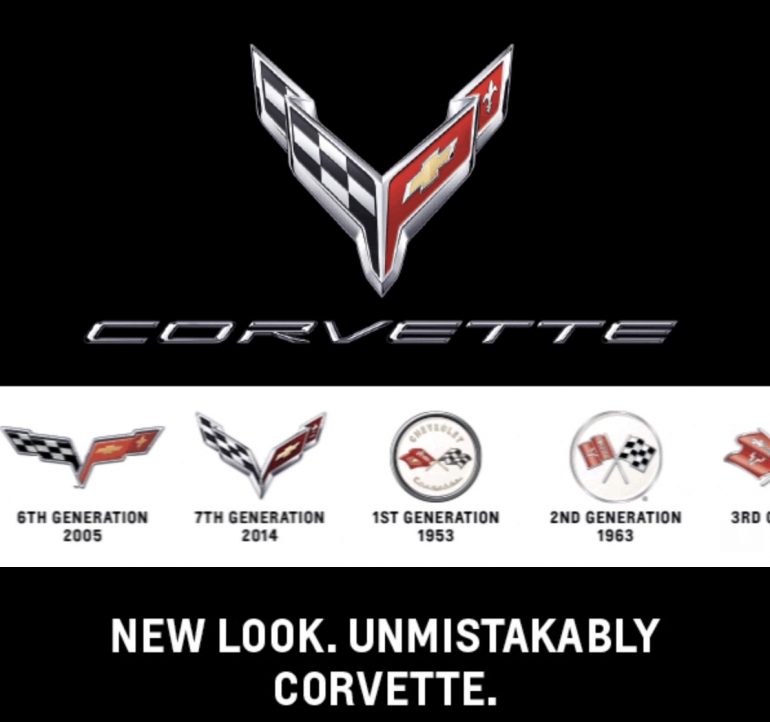 The New Corvette C8 Logo Is Officially Released