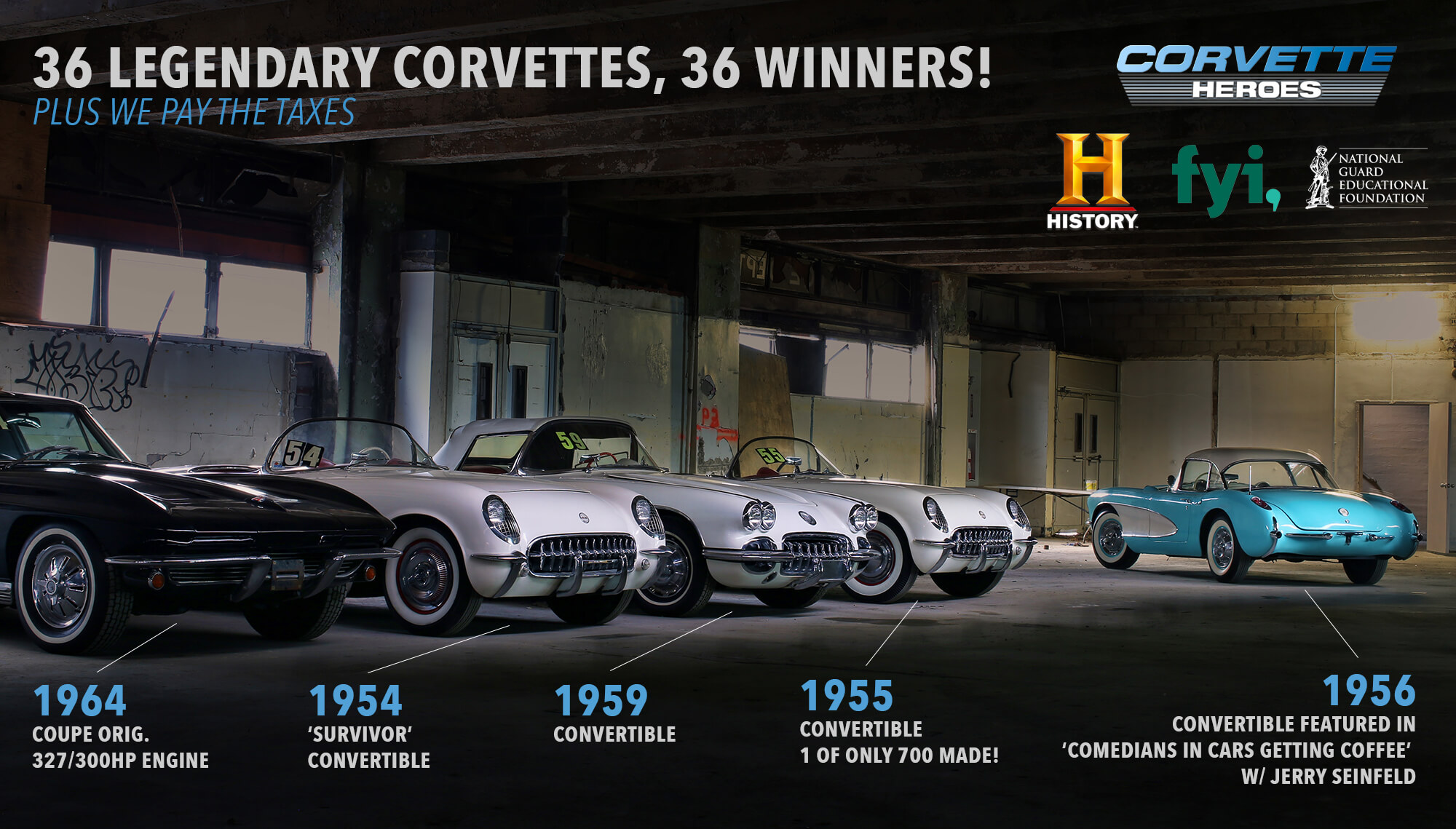 The History Channel will host a special about the Peter Max Corvette Collection later this month.