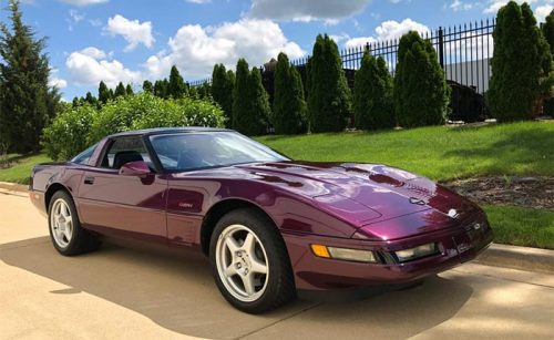 1995 Corvette Dark Purple Metallic 