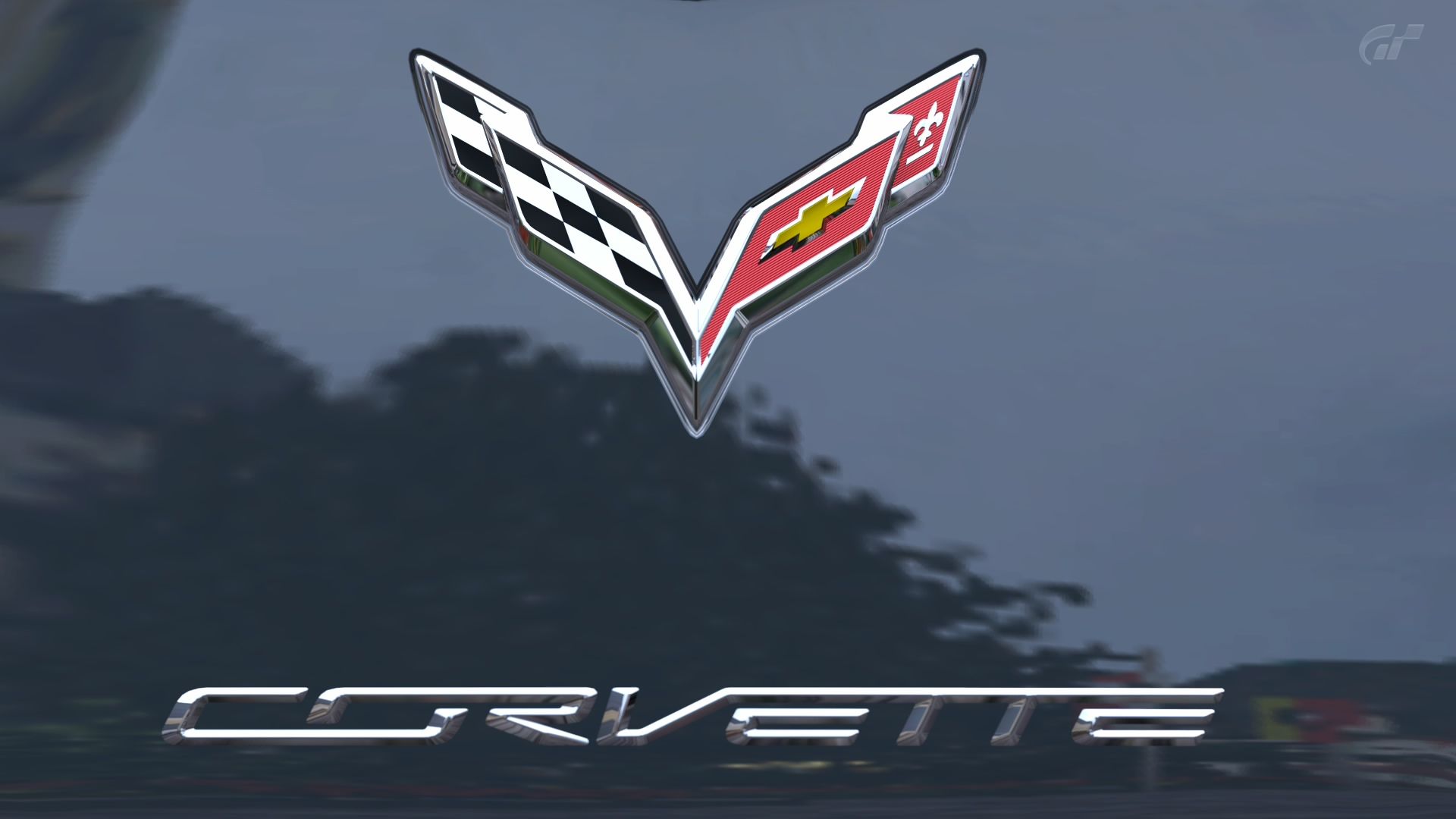 corvette stingray logo wallpaper