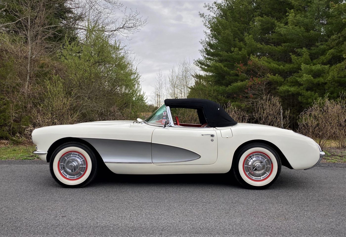 FOR SALE: A 1957 Chevrolet Corvette