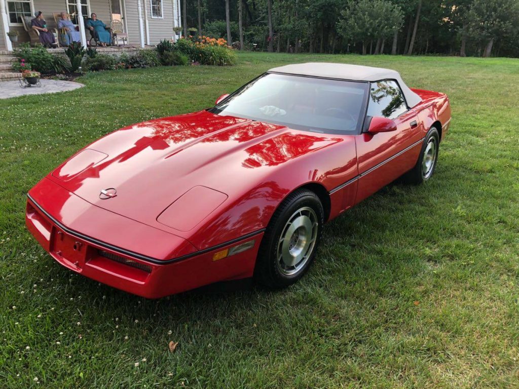 Corvettes On Craigslist 1987 Corvette C4 Convertible Needing A Little TLC