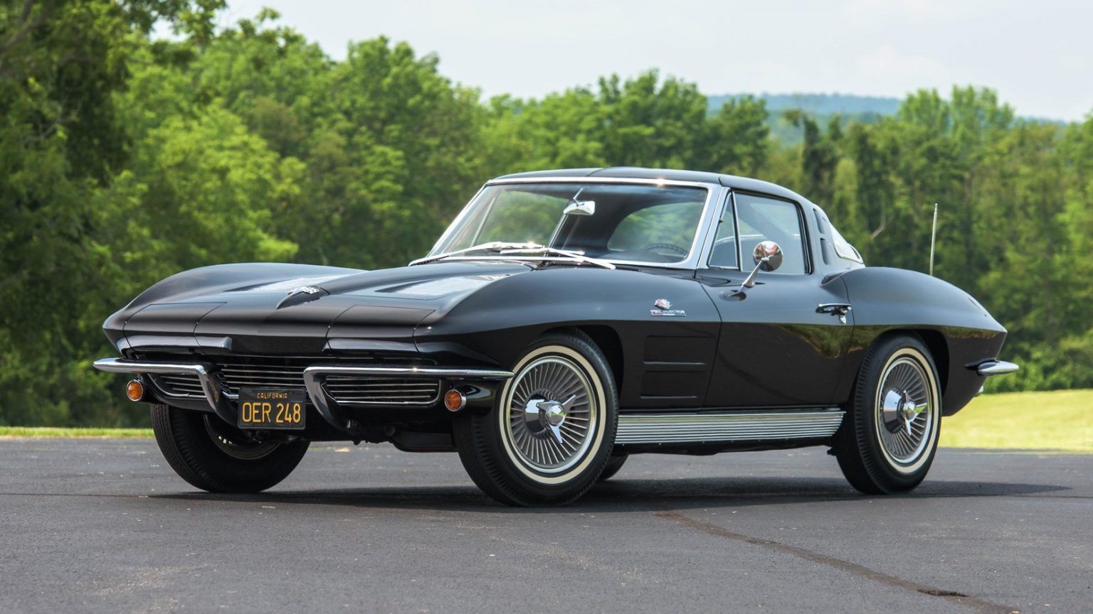 Tuxedo Black 1963 Chevrolet Corvette