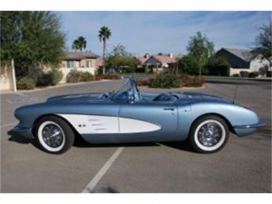 Frost Blue 1959 Chevrolet Corvette