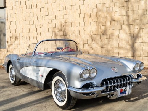 Inca Silver 1959 Chevrolet Corvette