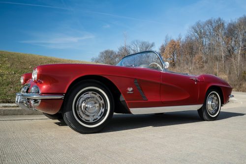 Honduras Maroon 1962 Chevrolet Corvette