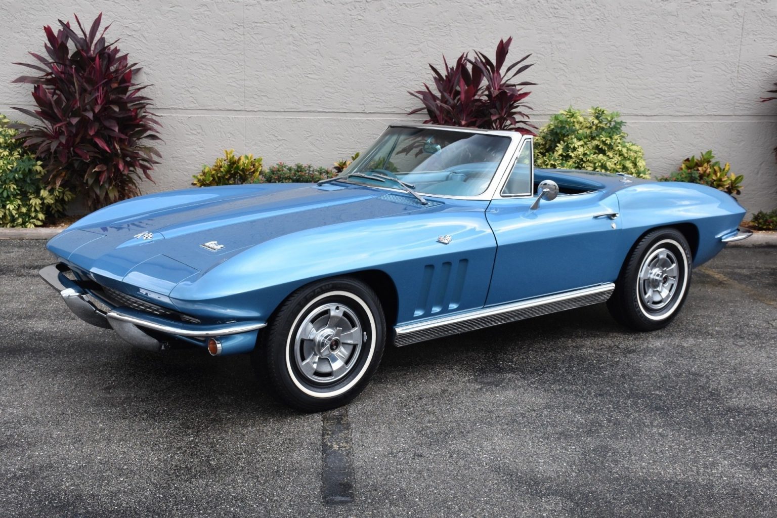 Nassau Blue 1966 Chevrolet Corvette