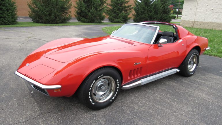 Monza Red 1969 Chevrolet Corvette