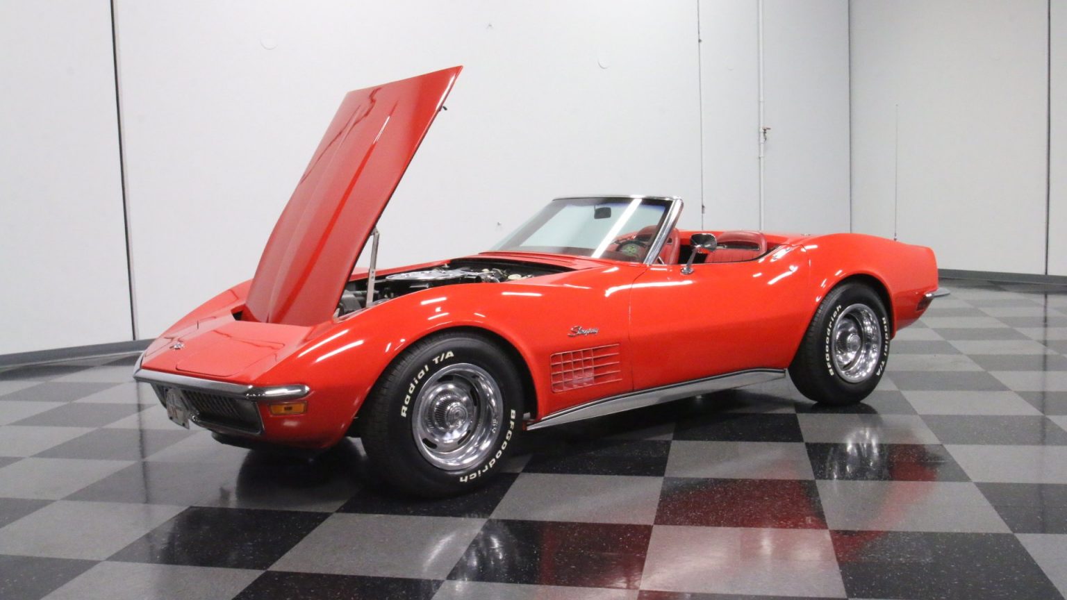 Monza Red 1970 Chevrolet Corvette