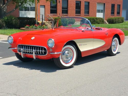 Venetian Red 1957 Chevrolet Corvette