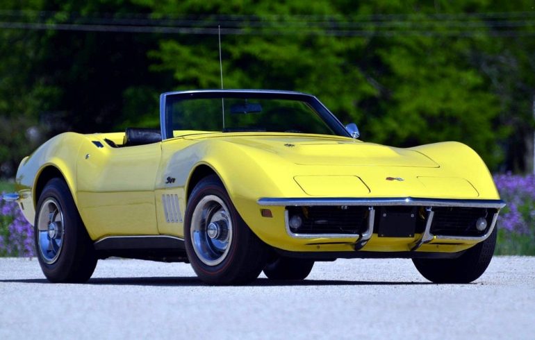 Daytona Yellow 1969 Chevrolet Corvette