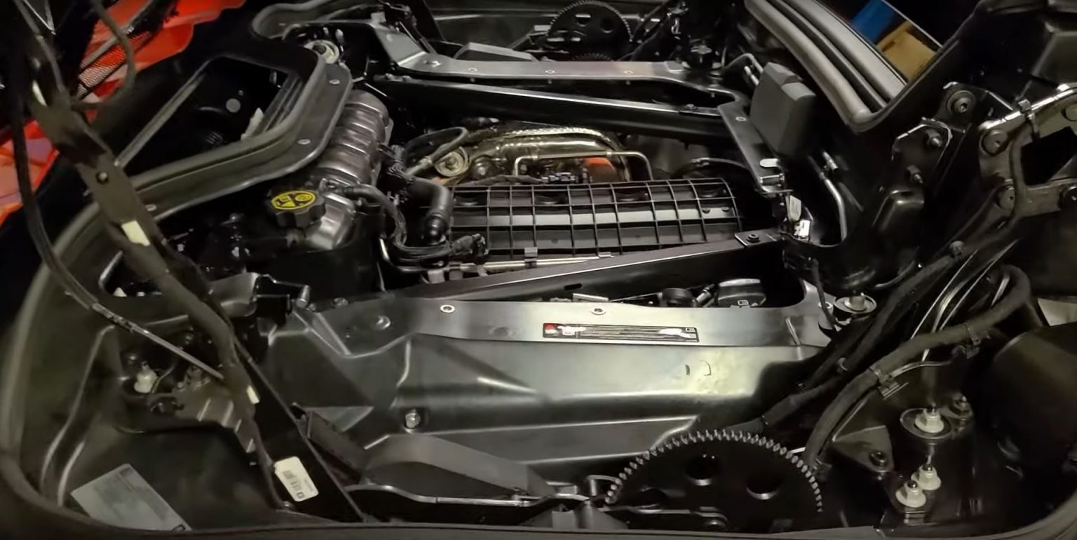 New Corvette C8 HTC Owner Shows The Engine Bay | Corvsport.com