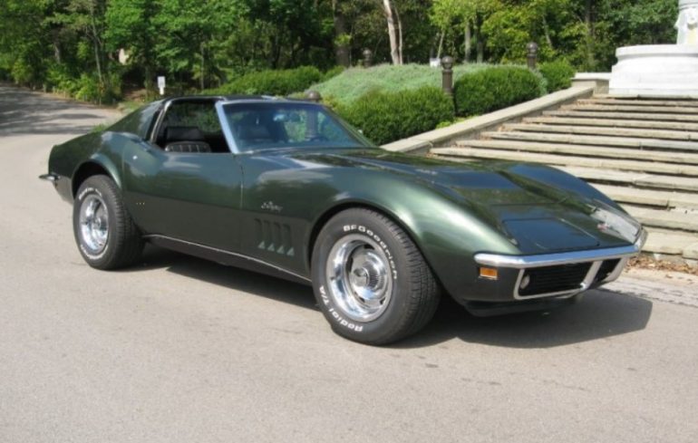 Fathom Green 1969 Chevrolet Corvette