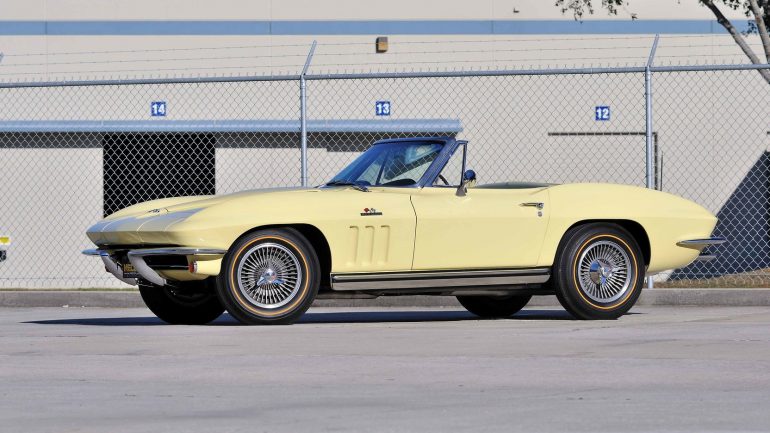 Goldwood Yellow 1965 Chevrolet Corvette