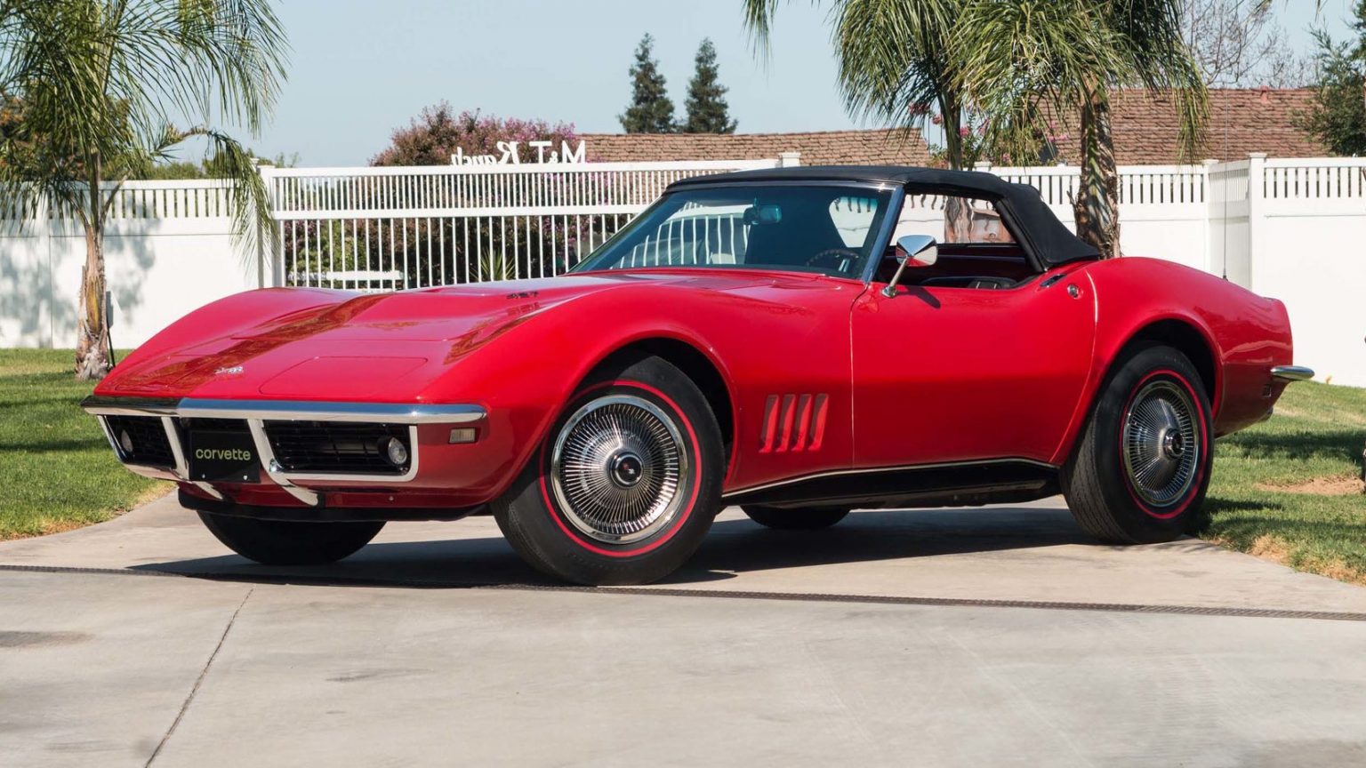 Rally Red 1968 Chevrolet Corvette