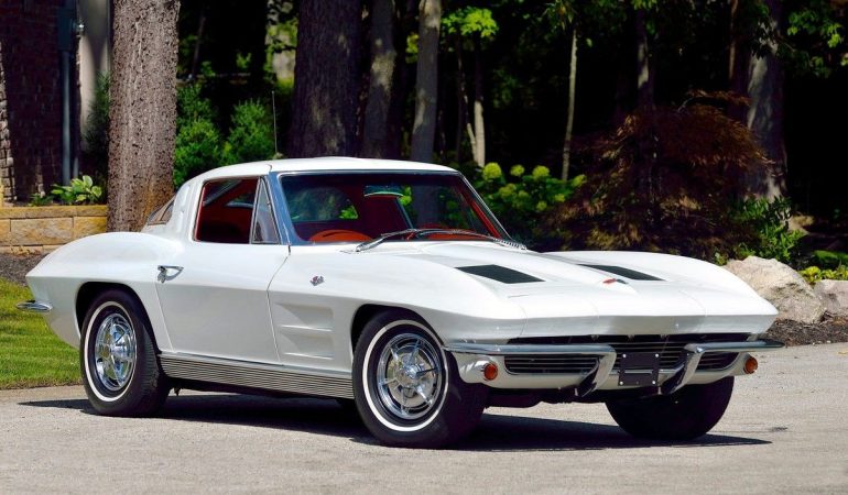 Ermine White 1963 Chevrolet Corvette