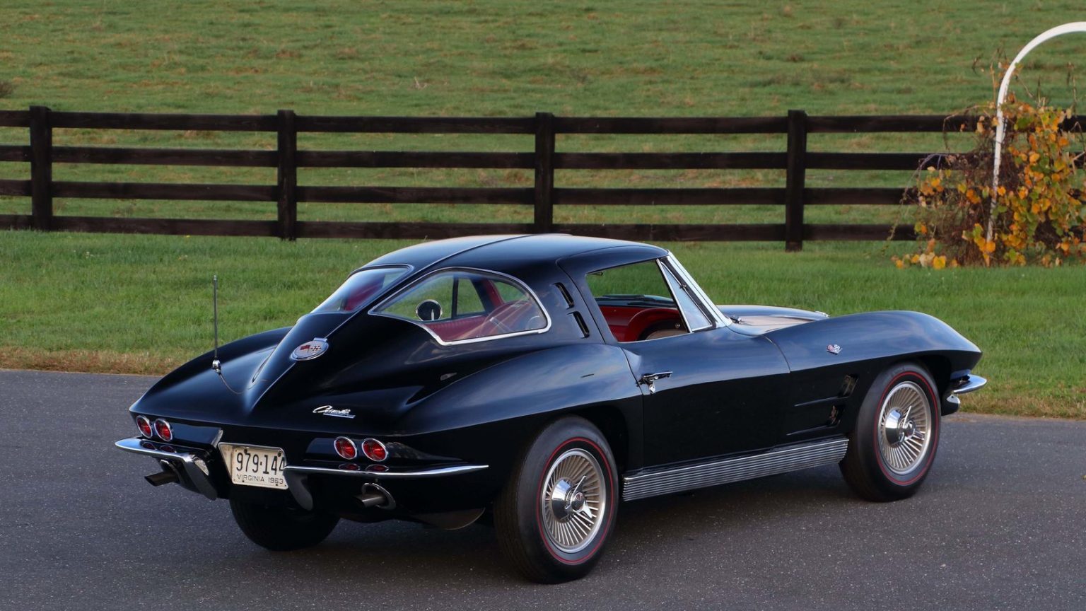 Tuxedo Black 1963 Chevrolet Corvette