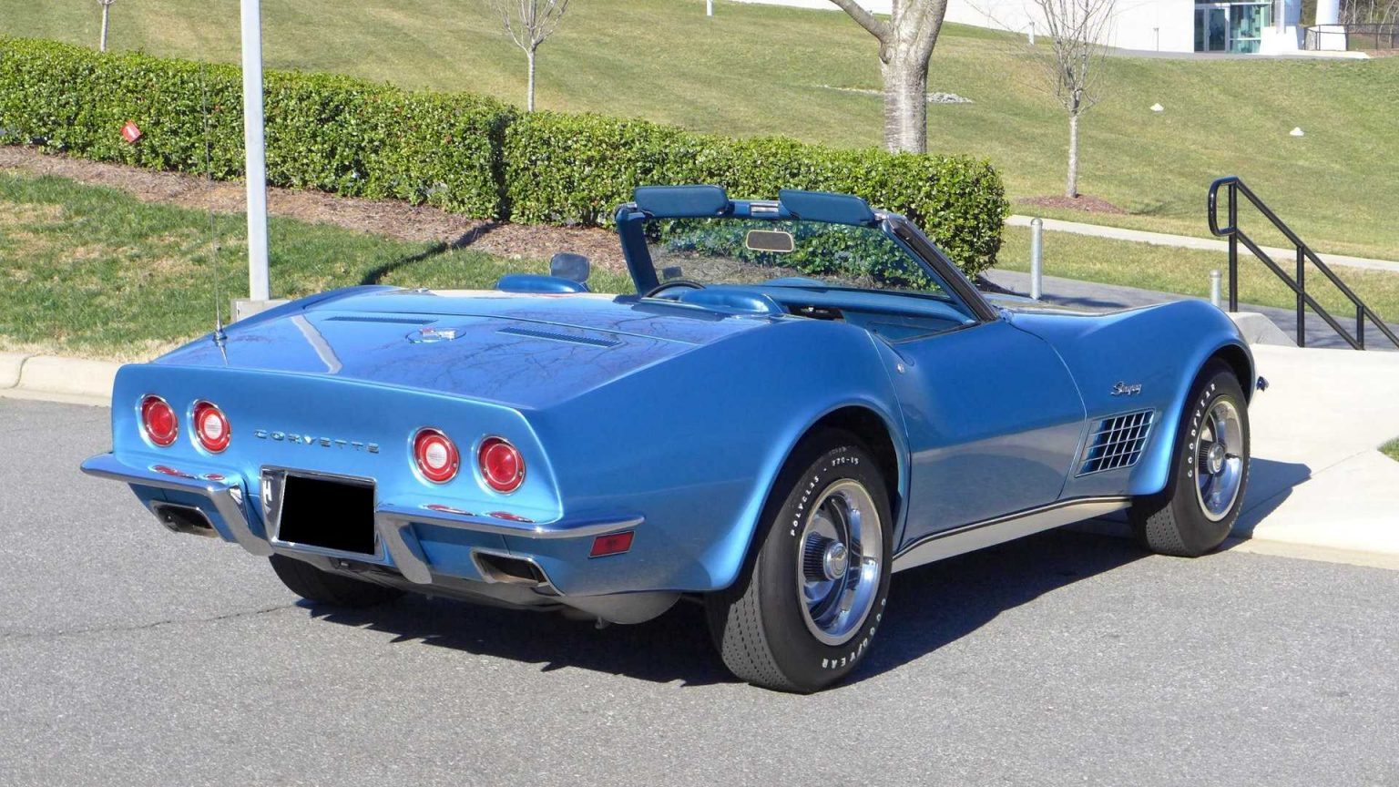 Mulsanne Blue 1971 Chevrolet Corvette