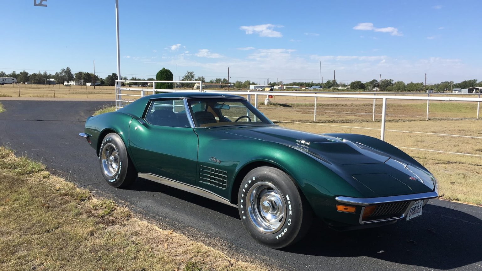 Brands Hatch Green 1971 Chevrolet Corvette