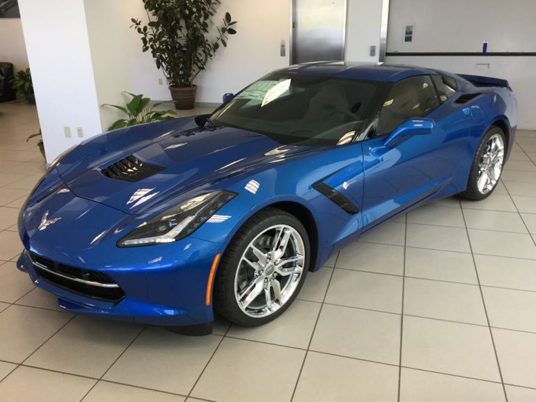 Laguna Blue 2016 Chevrolet Corvette