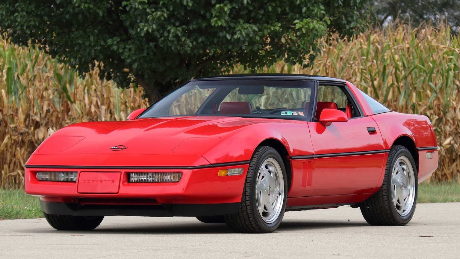 Bright Red 1988 Chevrolet Corvette