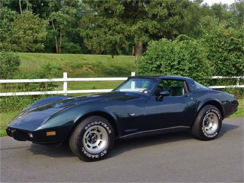 Dark Blue 1979 Chevrolet Corvette