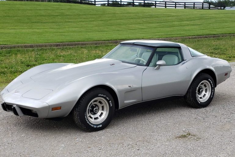 Frost Blue 1979 Chevrolet Corvette