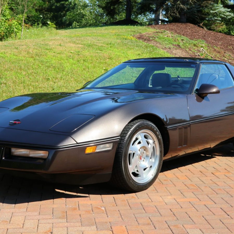 Steel Blue 1991 Chevrolet Corvette