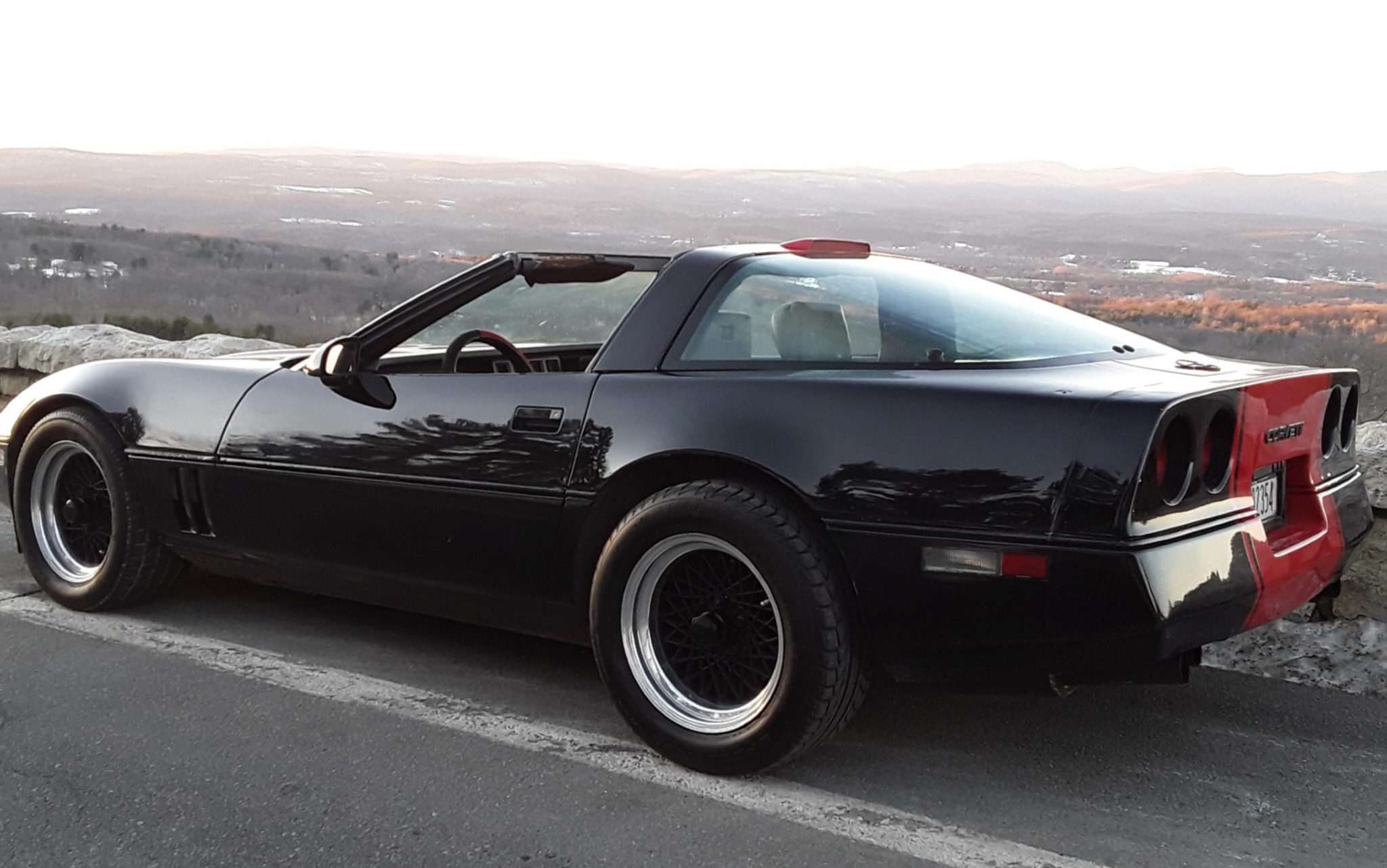 Black 1986 Chevrolet Corvette