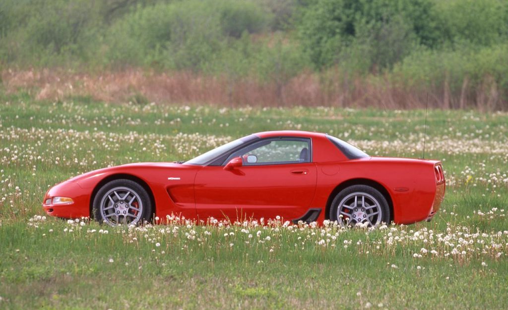 Red 2001 Z06 with LS6 engine