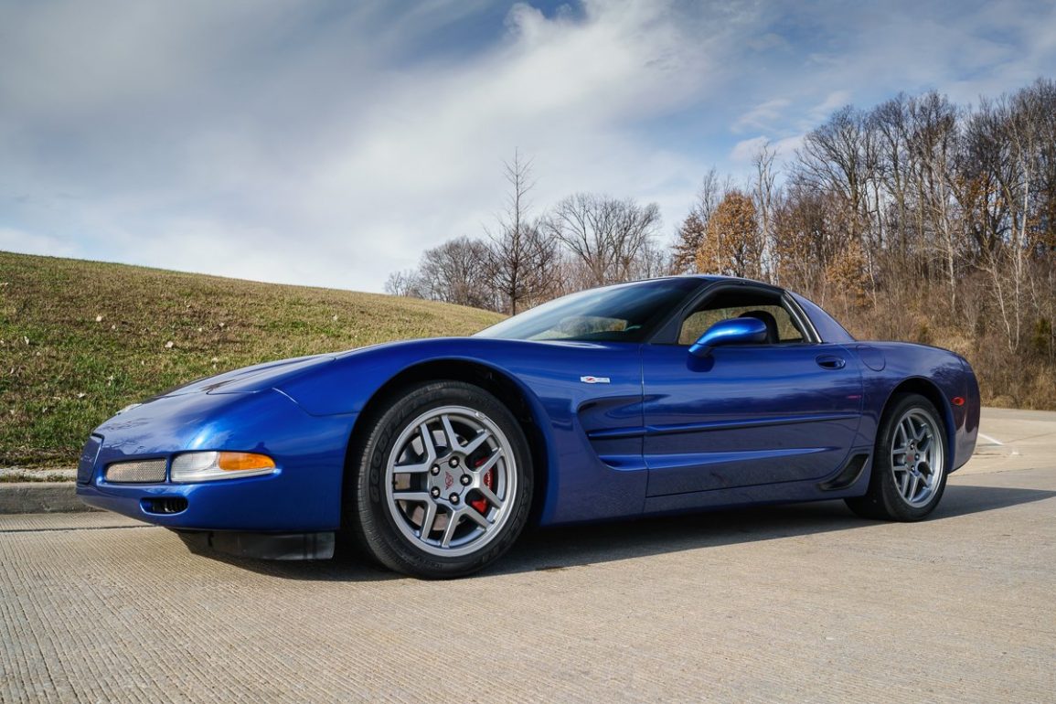 Electron Blue 2003 Chevrolet Corvette