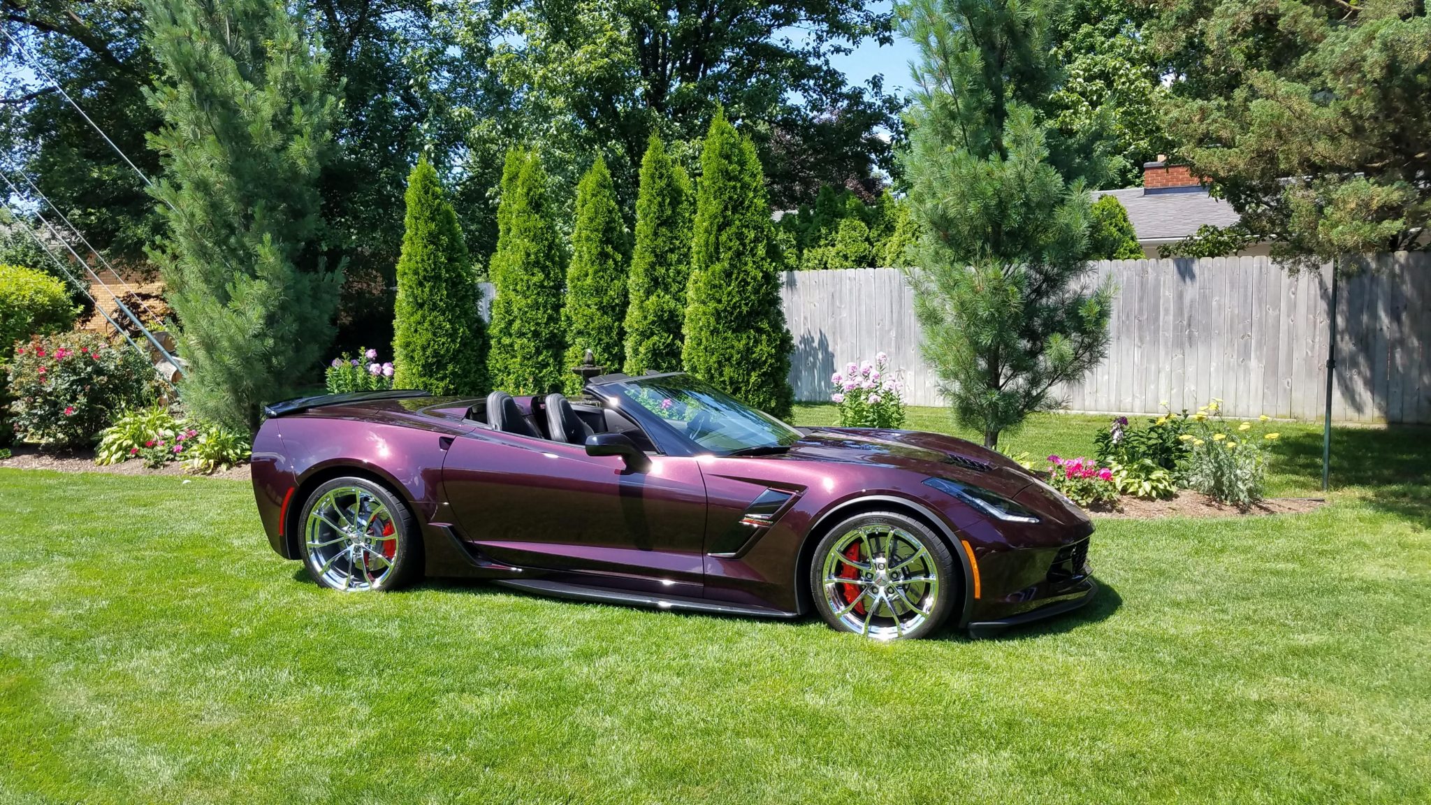 Black Rose 2018 Chevrolet Corvette