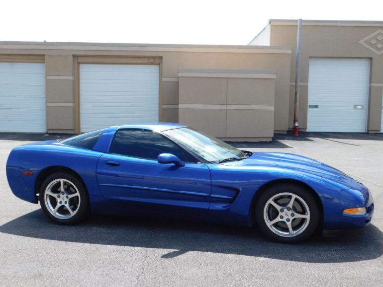 Electron Blue 2002 Chevrolet Corvette