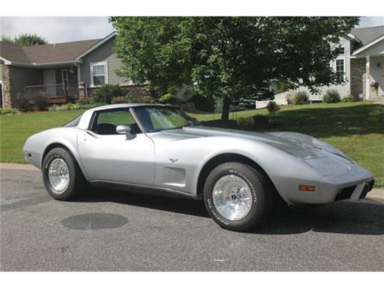 Silver 1979 Chevrolet Corvette