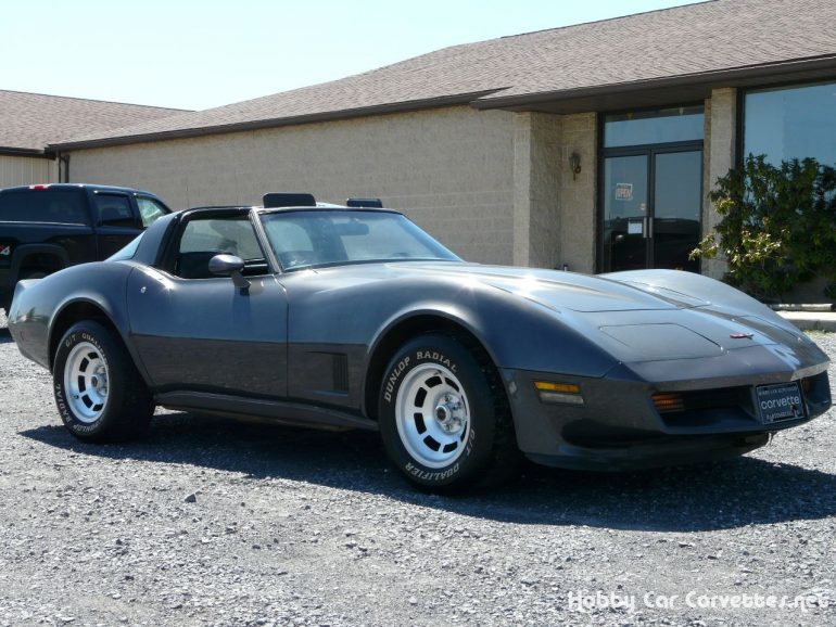 Charcoal 1982 Chevrolet Corvette