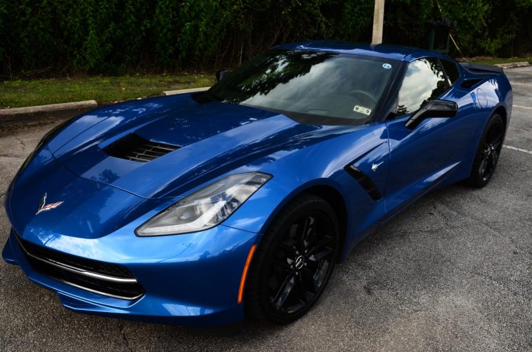 Laguna Blue 2015 Chevrolet Corvette