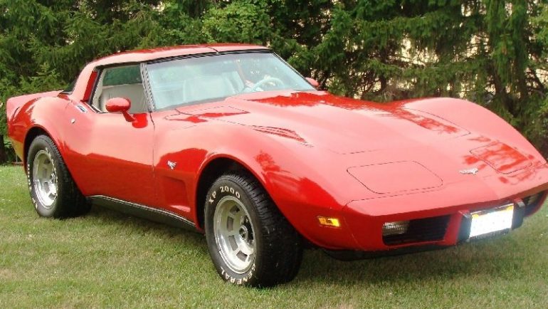 Red 1979 Chevrolet Corvette