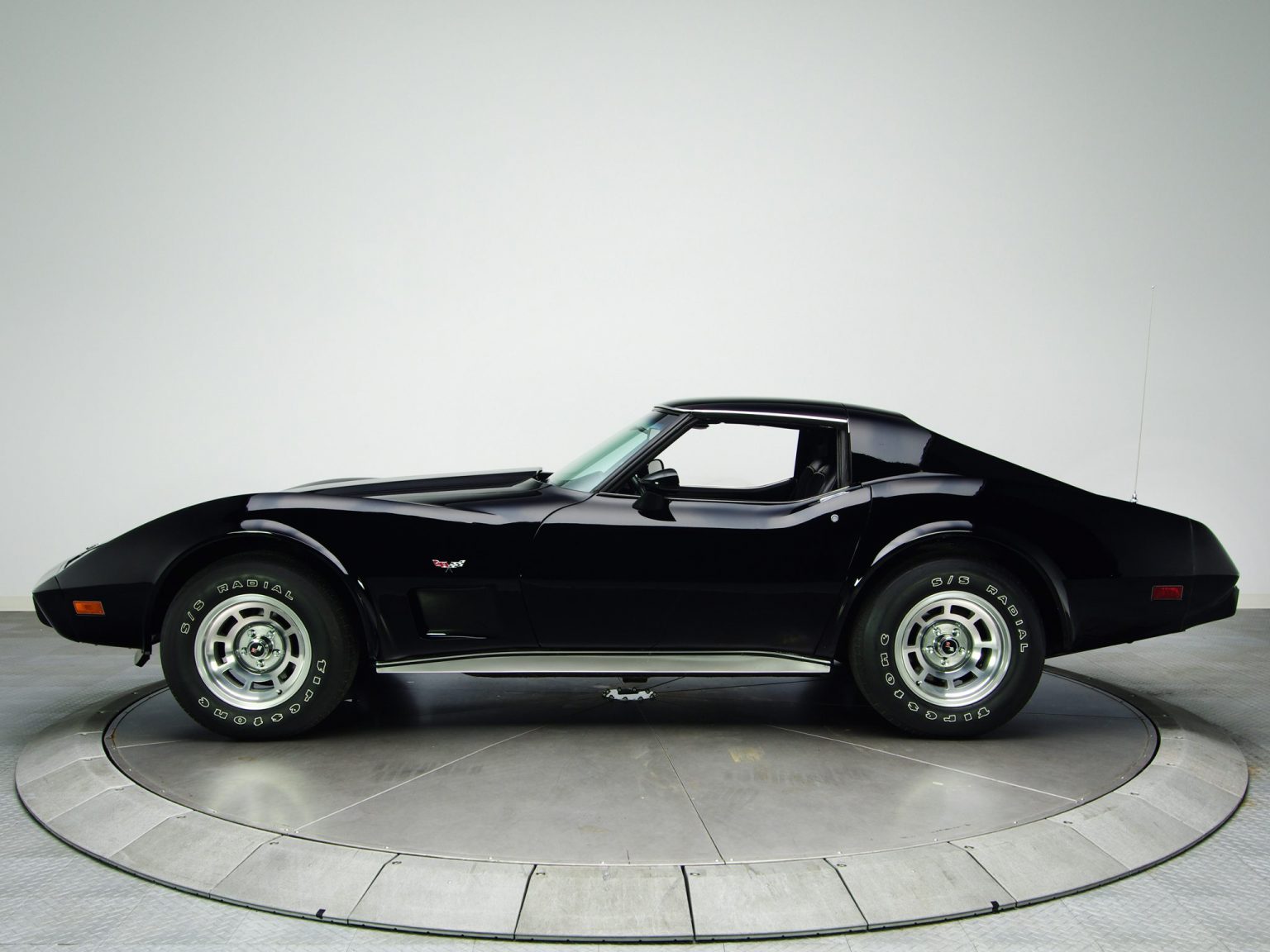 Black 1977 Chevrolet Corvette