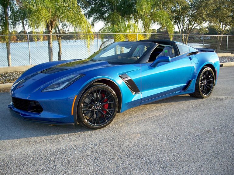 Laguna Blue 2015 Chevrolet Corvette