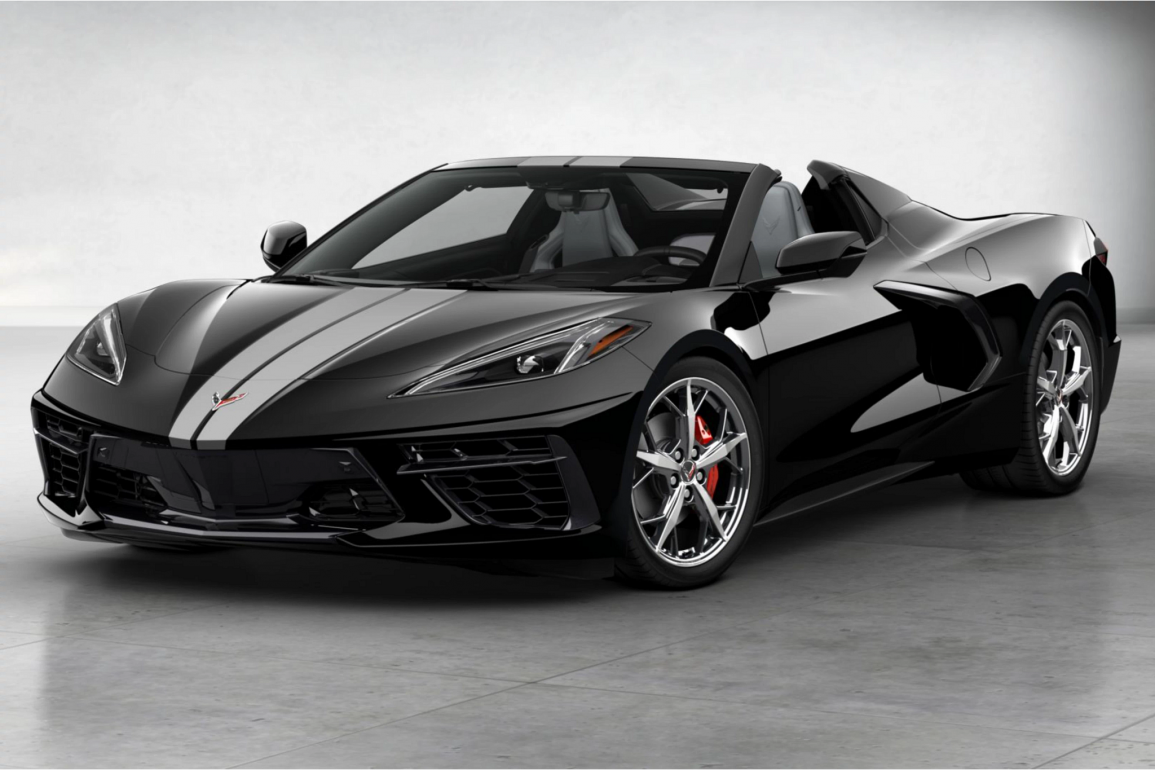 Black 2020 Chevrolet Corvette