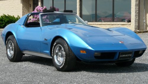 Bright Blue 1982 Chevrolet Corvette