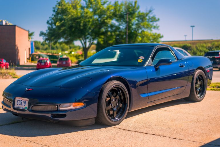 Navy Blue 2001 Chevrolet Corvette