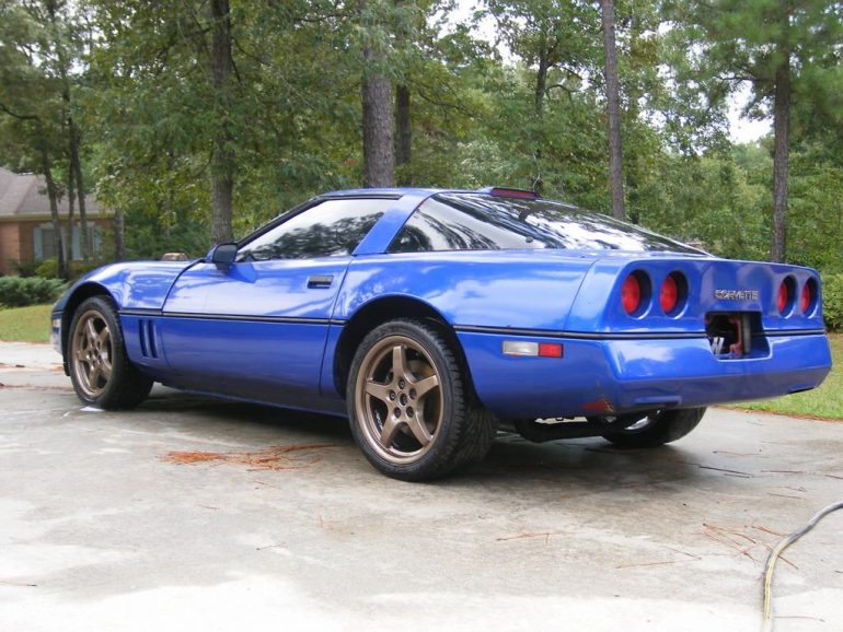 Nassau Blue 1988 Chevrolet Corvette