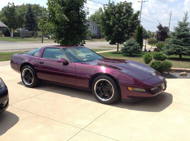 Dark Purple 1996 Chevrolet Corvette